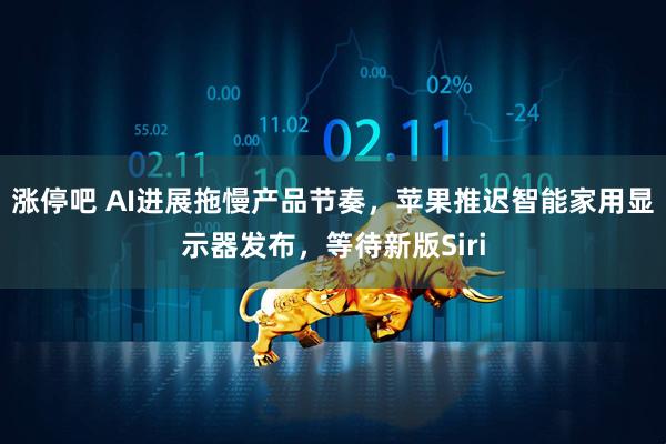 涨停吧 AI进展拖慢产品节奏，苹果推迟智能家用显示器发布，等待新版Siri
